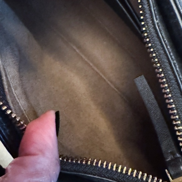 Tory Burch Black Crossbody Bag with Gold Accents - Picture 5 of 5